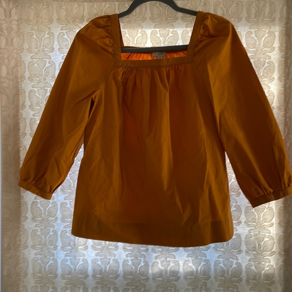 JCrew Peasant Top